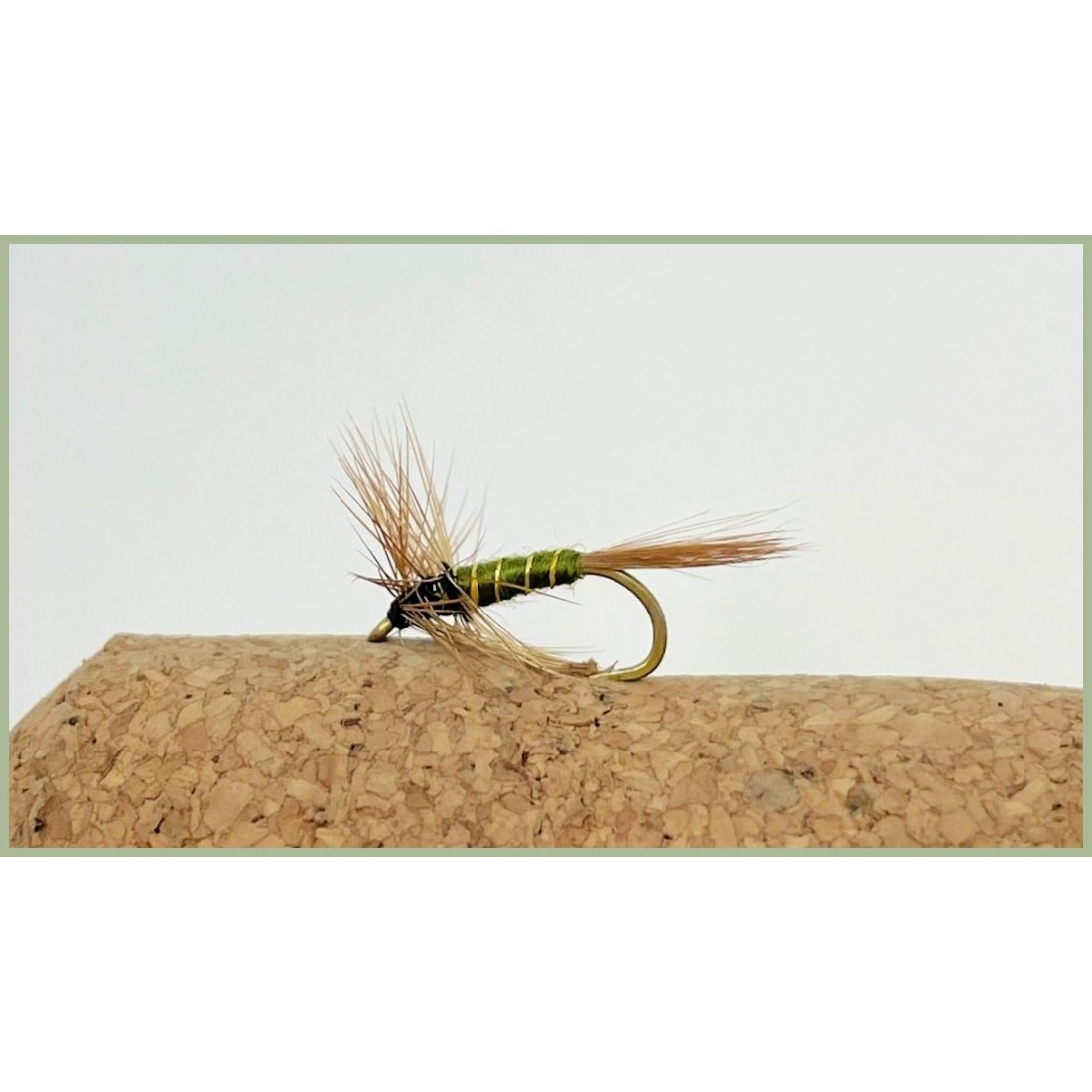 Greenwell Glory - 18 mosche per pesca alla trota, con galline alate e grigie a scelta